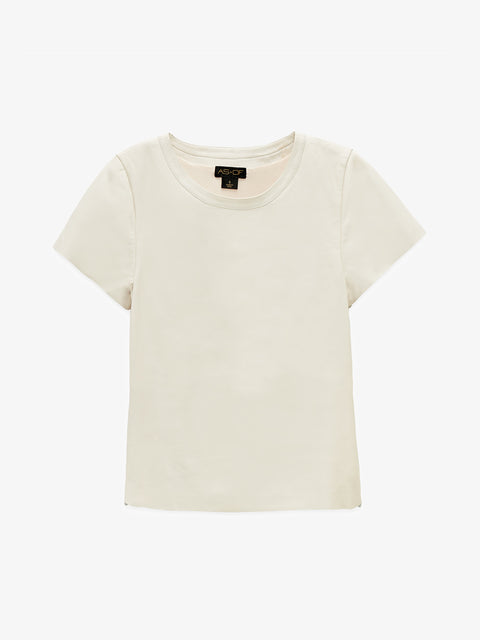 NEW GUARD RECYCLED LEATHER TEE - AS by DF