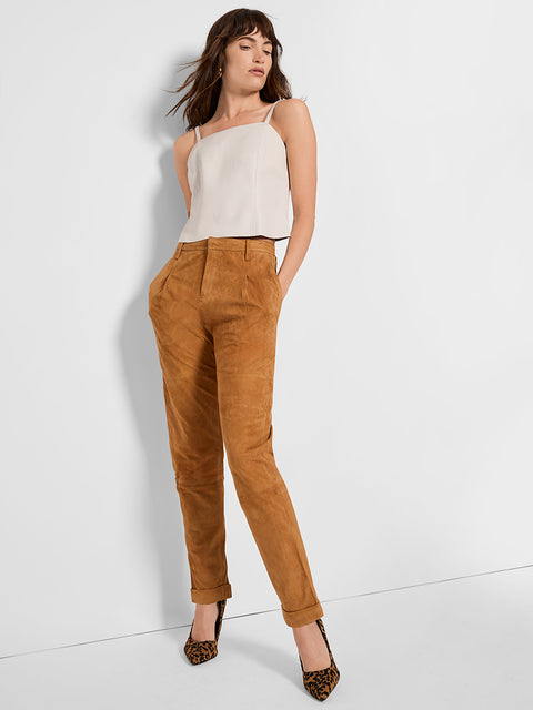 PENNY RECYCLED LEATHER CAMI