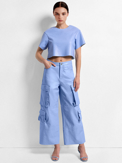 BECK RECYCLED LEATHER TEE