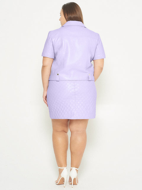 CURVE NICO RECYCLED LEATHER JACKET