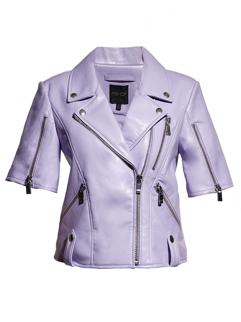 NICO RECYCLED LEATHER JACKET - AS by DF