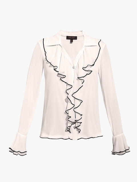 CURVE NINA BLOUSE - AS by DF