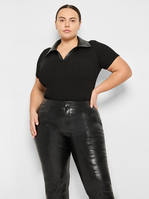 CURVE ROWAN RIBBED TOP