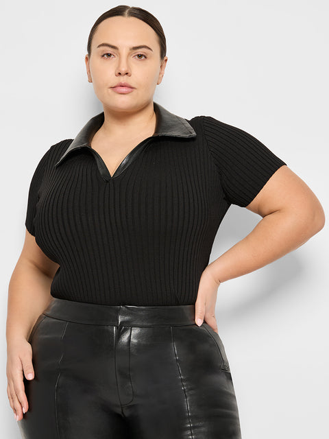 CURVE ROWAN RIBBED TOP