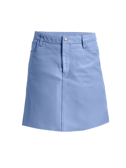 POPPY LEATHER SKIRT