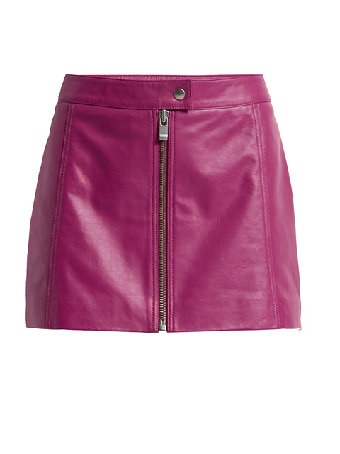 JEREMIAH UPCYCLED LEATHER MINI