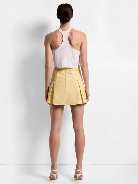 WILLOW LEATHER SKORTS