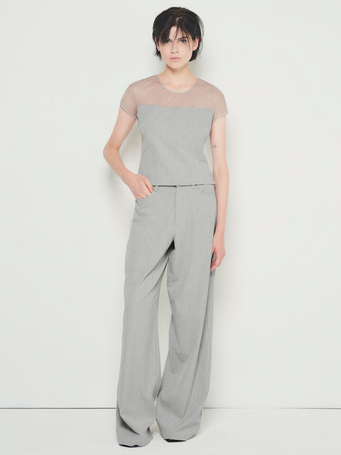 LUXEMBOURG BAGGY TROUSERS - AS by DF