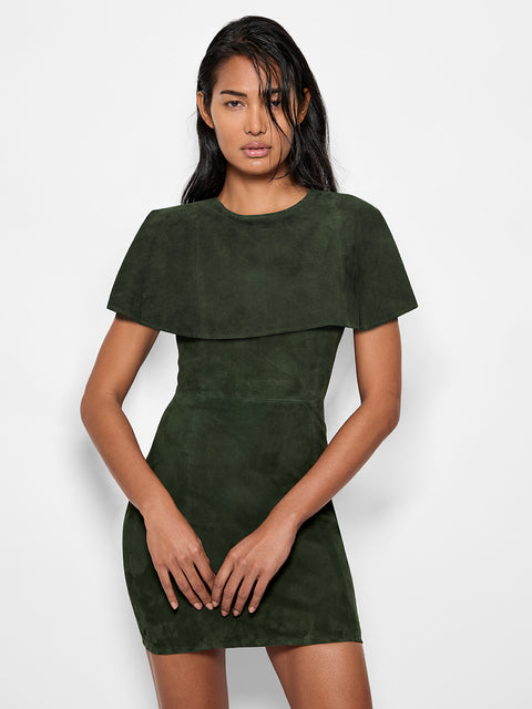 CURVE SELENE STRETCH SUEDE DRESS