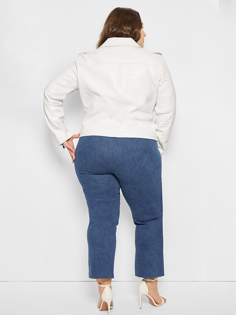 CURVE CULT RECYCLED LEATHER JACKET