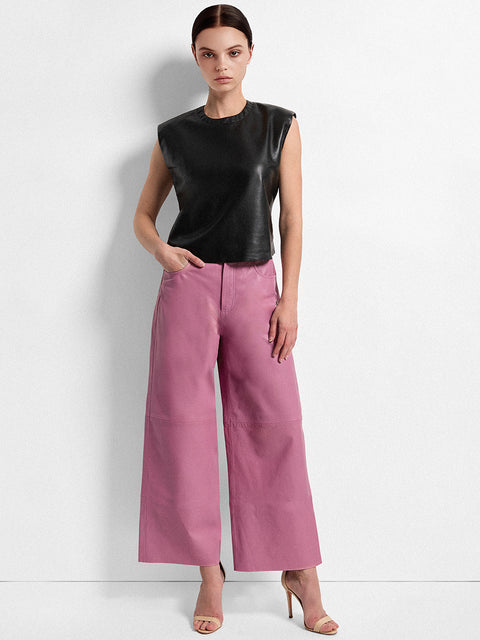 BLAZE RECYCLED LEATHER TEE