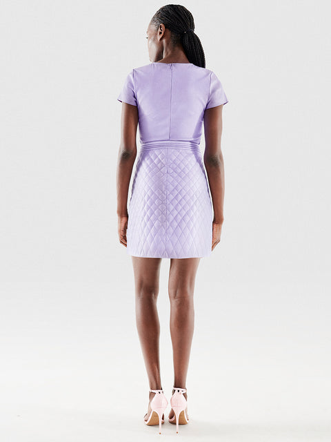 NICO RECYCLED LEATHER SKIRT