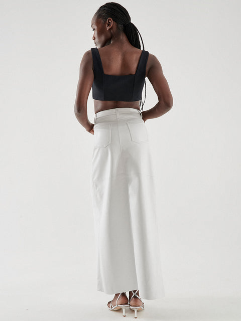 IMOGEN RECYCLED LEATHER SKIRT
