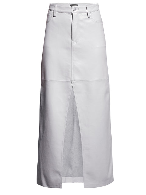 IMOGEN RECYCLED LEATHER SKIRT