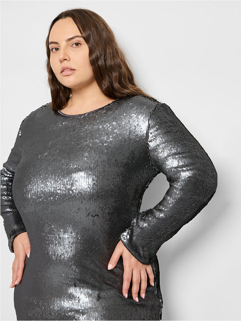 CURVE LULLABY SEQUIN DRESS