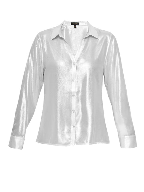 CURVE FROSTED BLOUSE