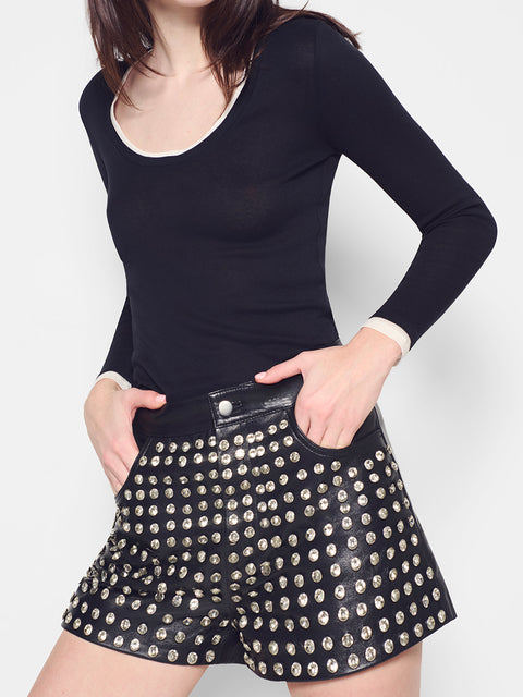IMMORTAL LEATHER SHORT
