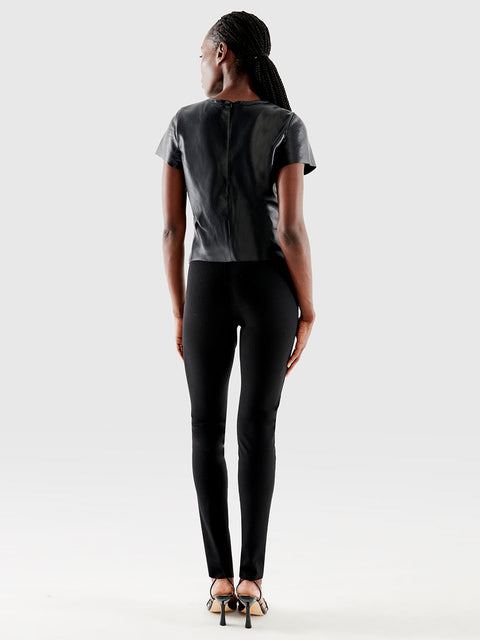 NEW GUARD RECYCLED LEATHER TEE - AS by DF