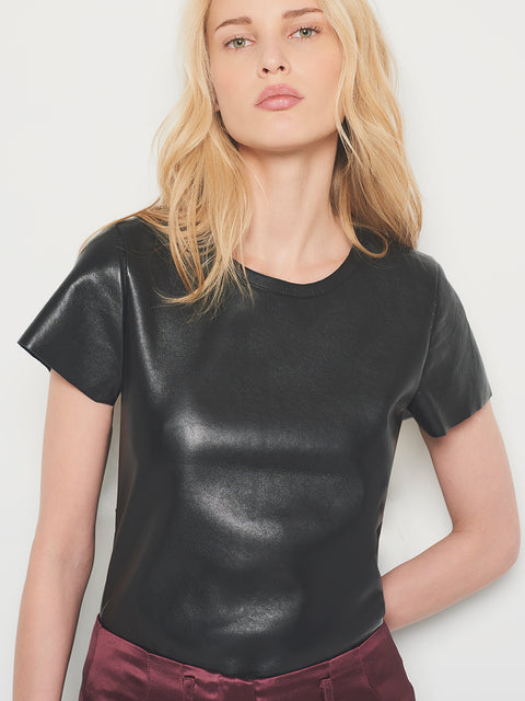 NEW GUARD LEATHER TEE