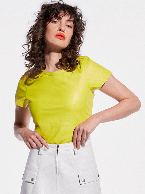 NUOVA TEE GUARD IN PELLE RICICLATA