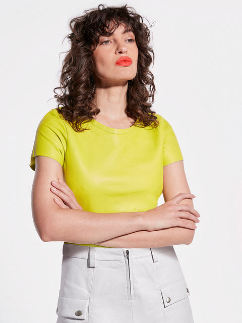 NUOVA TEE GUARD IN PELLE RICICLATA