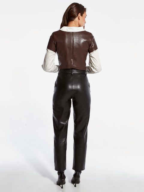 NEW GUARD RECYCLED LEATHER TEE - AS by DF