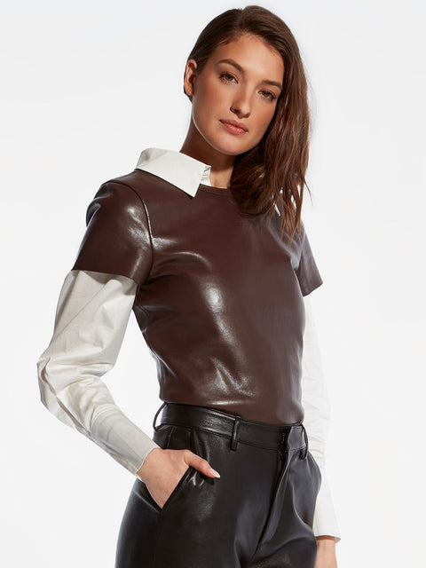 NUOVA TEE GUARD IN PELLE RICICLATA