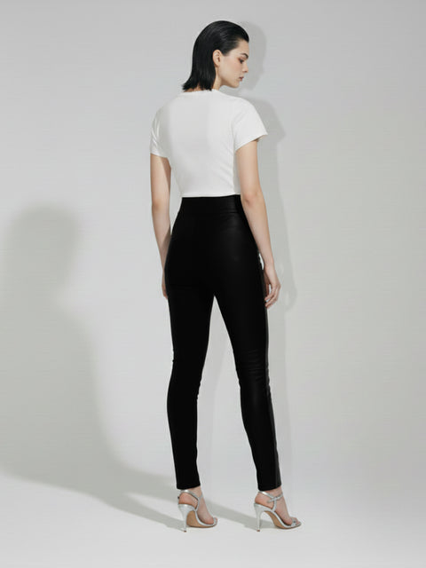 GIGI STRETCH LEATHER LEGGINGS - AS by DF