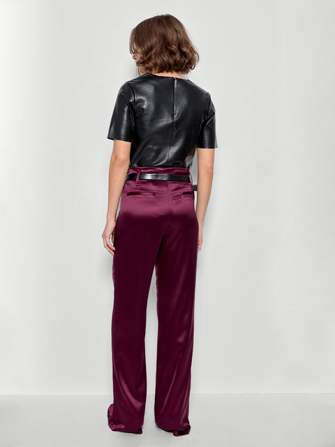 FELICITY RECYCLED LEATHER V - AS by DF
