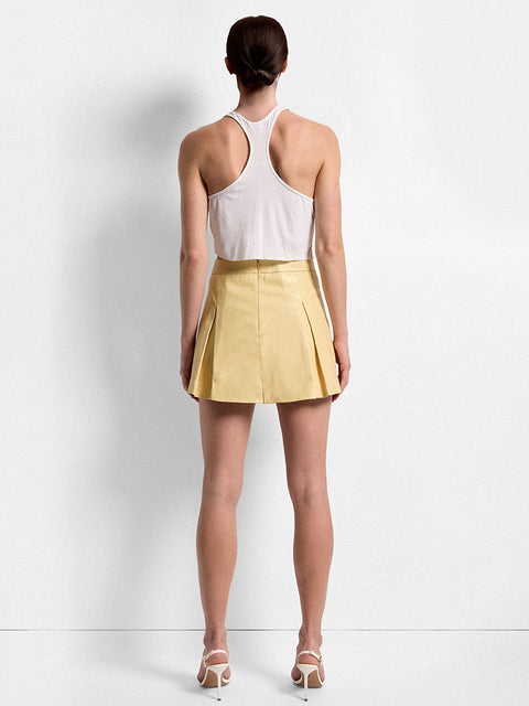 WILLOW LEATHER SKORTS