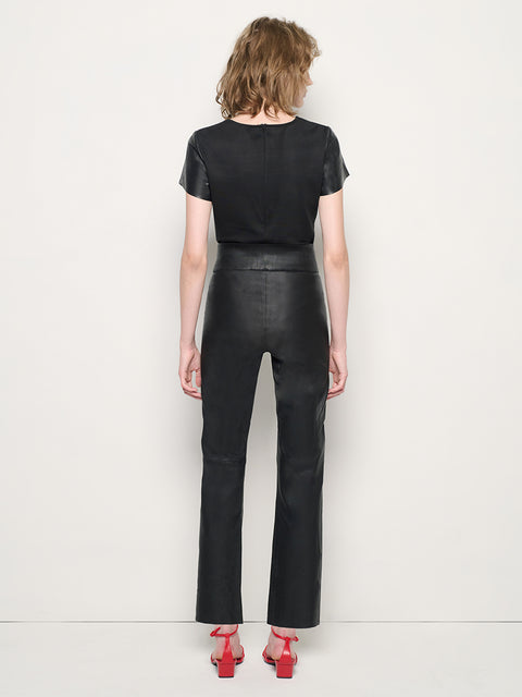 REAGAN STRETCH LEATHER LEGGINGS