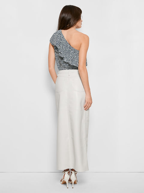 LA FLEUR ONE SHOULDER TOP