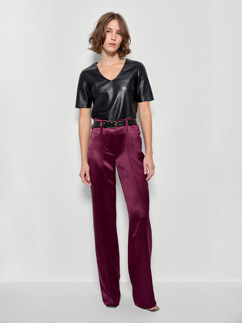 FELICITY RECYCLED LEATHER V - AS by DF