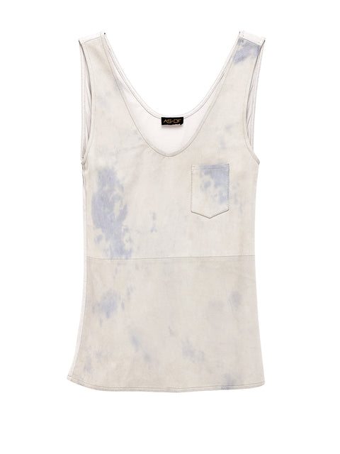 IT GIRL SUEDE POCKET TANK