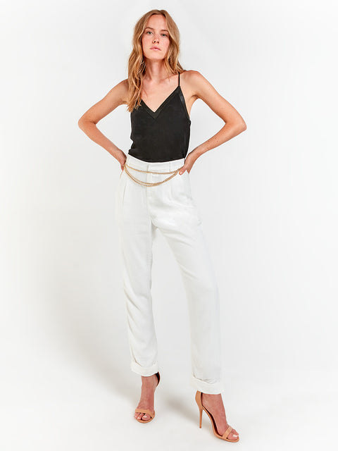 BLACK NIGHTS SILK CAMI - AS by DF