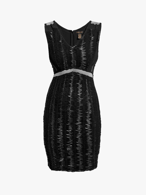 SAFE & SOUND LEATHER DRESS