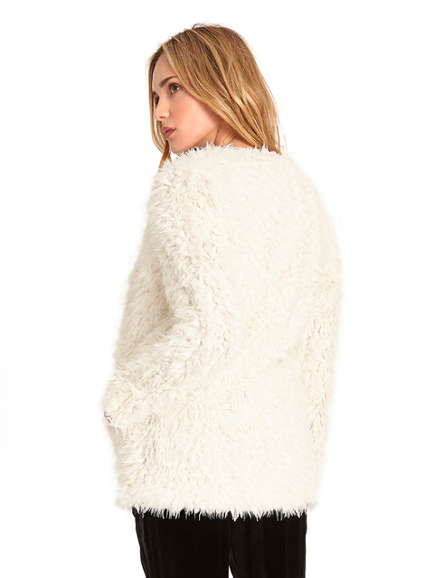 ELISABETTA SHAG FUR JACKET
