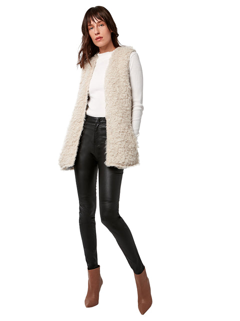 GOLDEN HOUR FUR VEST - AS by DF