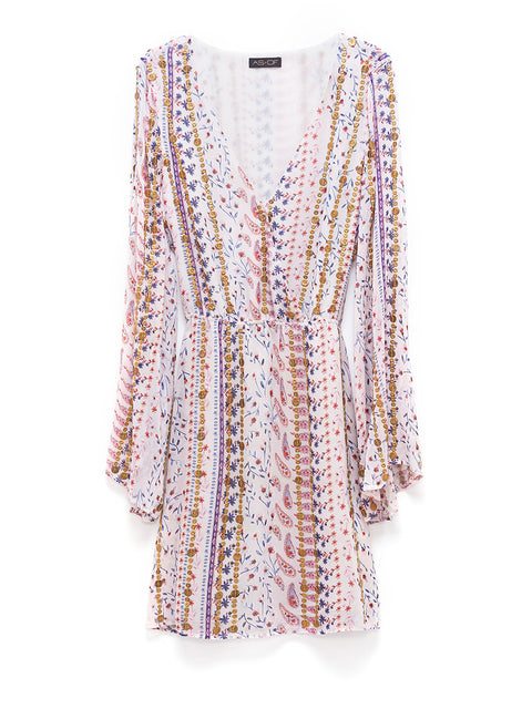 FLORA SILK DRESS - AS by DF