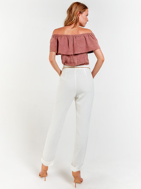 CAPE HORN SUEDE TOP - AS by DF