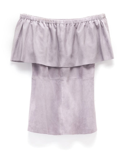 CAPE HORN SUEDE TOP - AS by DF