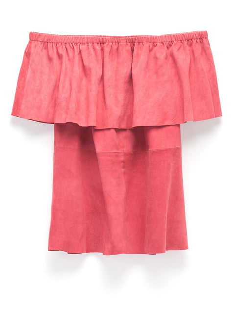 CAPE HORN SUEDE TOP - AS by DF