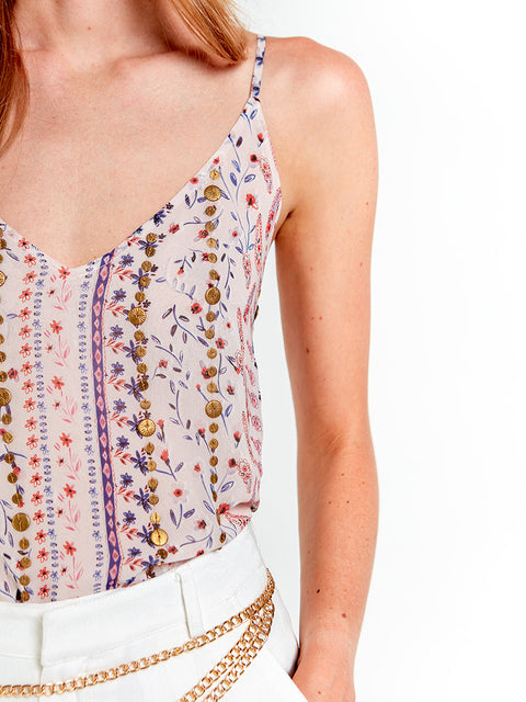 FLORA SILK CAMI - AS by DF