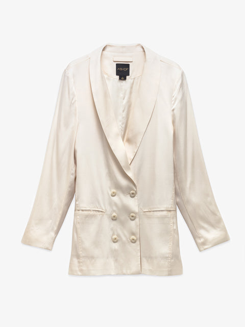 LUXE SILK TUX JACKET