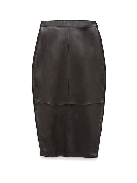 PORT ELIZABETH LEATHER SKIRT