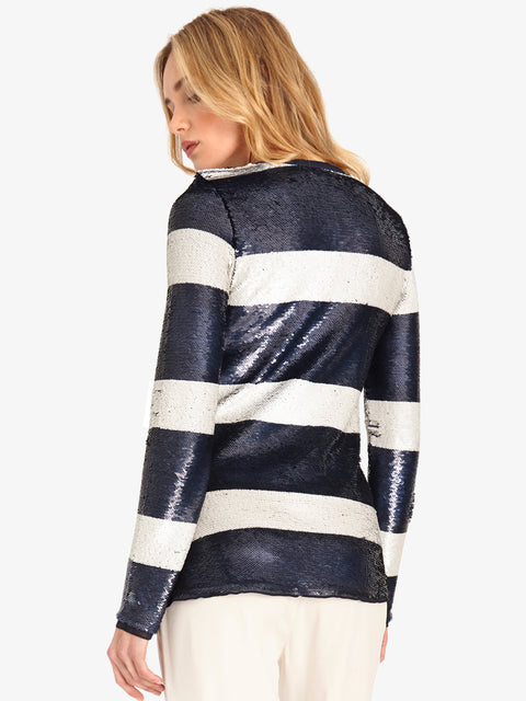 THE SEQUIN RUGBY TEE