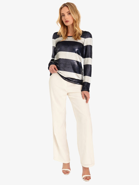 THE SEQUIN RUGBY TEE