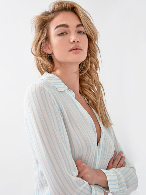 COTE D'AZUR SHIRTDRESS - AS by DF