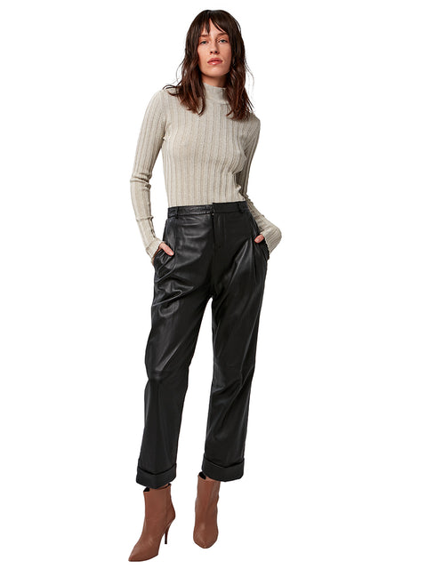 BIANCA LEATHER TROUSERS