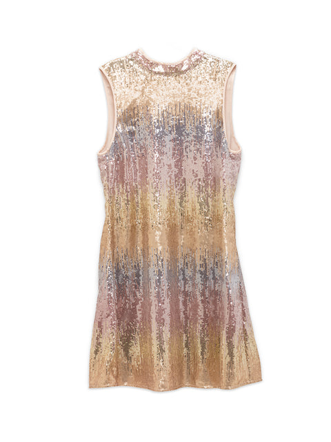 STARDUST SEQUIN SHIFT DRESS